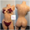 “Xoxo ” wide thong panty two piece
